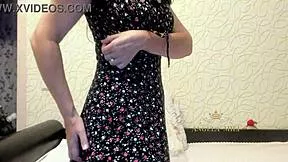 horny brunette milf angela in white lingerie rips clothes shows dripping pussy juicy ass 😍🍑