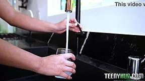 joey's taboo fantasy unfolds as babysitter hazel goes wild in reality pov