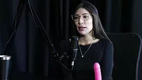 melina khalifa's naughty brazil interview teases sheer red filth