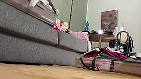 Long Legs Tennis Player Teases Big Cock Edging