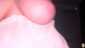 sadako cosplay teen crawls from tv for deepthroat cowgirl and facial cumshots