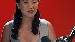 Kimmy Kimm Korean Teen Fingers Hairy Pussy to Explosive Orgasm