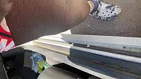petite ebony sneaks around with friend behind boyfriend's back