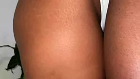 deep blowjob with eye contact from amateur latina girlfriend nysdel and her man