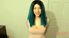 Step-sister, why bother with self-defense when my cock owns your tight pussy?