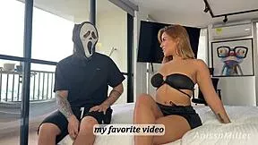 Curvy latina big natural tits huge ass babe short hair dress heels moaning bed spanked fucked hard clothes ripped striptease close up tattoo ass shaking raffle fan