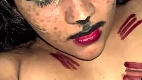 halloween party couple fucks tight virgin pussy doggystyle