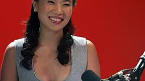 Kimmy Kimm Korean Teen Fingers Hairy Pussy to Explosive Orgasm