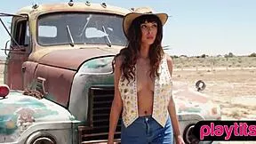 Petite Latina Milf Rips Clothes Off Outdoors Revealing Perfect Bubble Butt And Small Tits