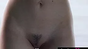 Ukrainian Teen Sophie La Sage Strips Nude Loving Every Sensual Posing Moment