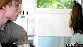 Teen Stepdaughter Alexia Anders Fucks While Milf Stepmom London Rose Pervs Gym Taboo