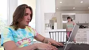 Axel Haze Pounds Pixie Teen's Hairy Pussy Anal Hard