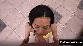 nympho stepsis bent over riding my monster cock doggystyle cowgirl fantasy taboo