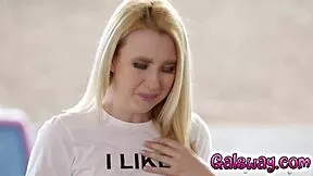 georgia jones begs for that strong dildo to drill her wet juicy cunt