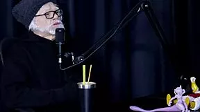 Damiana's naughty interview turns into public toy humiliation orgy