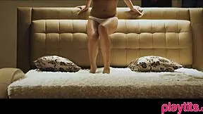 super cute small titted blonde teen gets doggystyle hammered hard