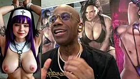 This bubble butt teen rides huge dildo on train