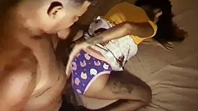 my stepdaughter cums hard while i lick her tight pussy 😍💦