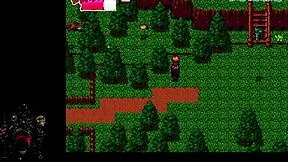 In zombies retreat ep 1 milf with big tits gives gloryhole blowjob to monster cock