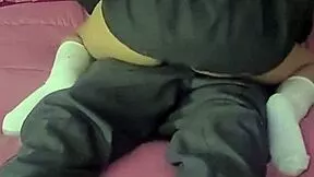 Young Latina GF rides cock doggystyle tight pussy leaks homemade