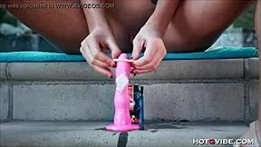 brett rossi moans loud pounding pussy hard with vibrator