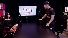 she shows fetish position for wild sex ride after dirty talk casting