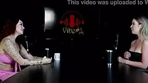 Milena Moreau shares naughty interview details in Porn Cast Brazil part 3 on sheer red