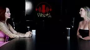 Milena Moreau shares naughty interview details in Porn Cast Brazil part 3 on sheer red