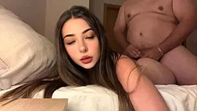 46-year-old stepdad crushes petite sexy ass then surprises with creampie inside?