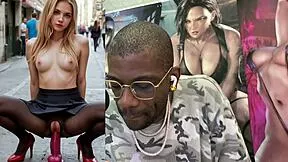 Public tight bald pussy teen ass fucks herself then takes huge facial cumshot