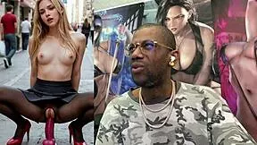 Public tight bald pussy teen ass fucks herself then takes huge facial cumshot