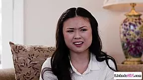 big tits milf and brunette lick office pussies in hot lesbian action