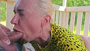 Cherry Aleksa Sucks Gently on Crowded Street Deepthroat