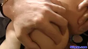 Wanna watch this classy UK babe get bent over and fucked by an old man?