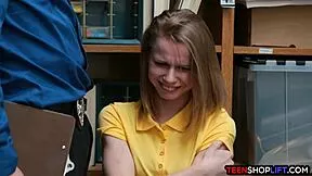 I Caught Russian Teen Shoplifter and Fucked Her Hard