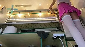 super hot 18yo euro babe strips panties off for quick sex cash deal on camera