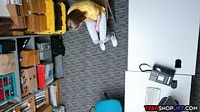 I Caught Russian Teen Shoplifter and Fucked Her Hard