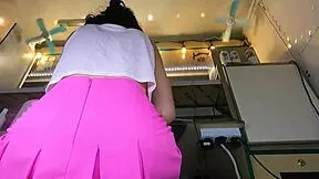 super hot 18yo euro babe strips panties off for quick sex cash deal on camera