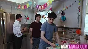Liv's Stepsons Deliver Birthday Anal Pounding?