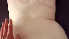 thick german bbw teen slammed doggy until cum drips then fucked again