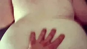 thick german bbw teen slammed doggy until cum drips then fucked again