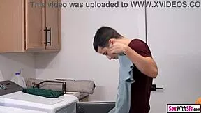 Stepsisters you taste that whipped cream on my big tits while stepbro fucks our asses