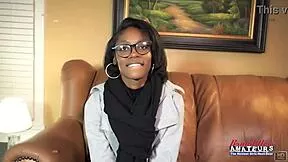 sylvia the nerdy brunette cutie loves interracial banging facial and swallow