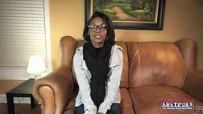 sylvia the nerdy brunette cutie loves interracial banging facial and swallow