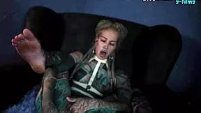 latex anal toy makes my tatted ass gape n prolapse