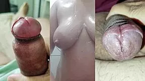 melhores punhetas do meu pau pequeno com fimose... ex novinha gozando na buceta 🍆💦