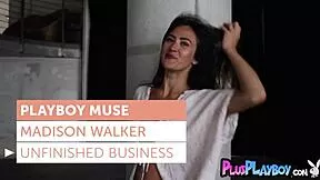 hey busty teen madison walker strips lingerie teases big natural tits and poses hot for playboy! 🔥🍑😍