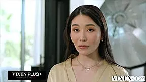 hey, check out vixen eve sweet sharing that monster cock with rikako katayama... wild!