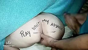 Daddy Tease My Juicy Spread Asshole with Tongue and Cock