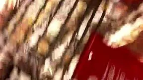 check this jean overalls upskirt while shopping public 😜🛍️